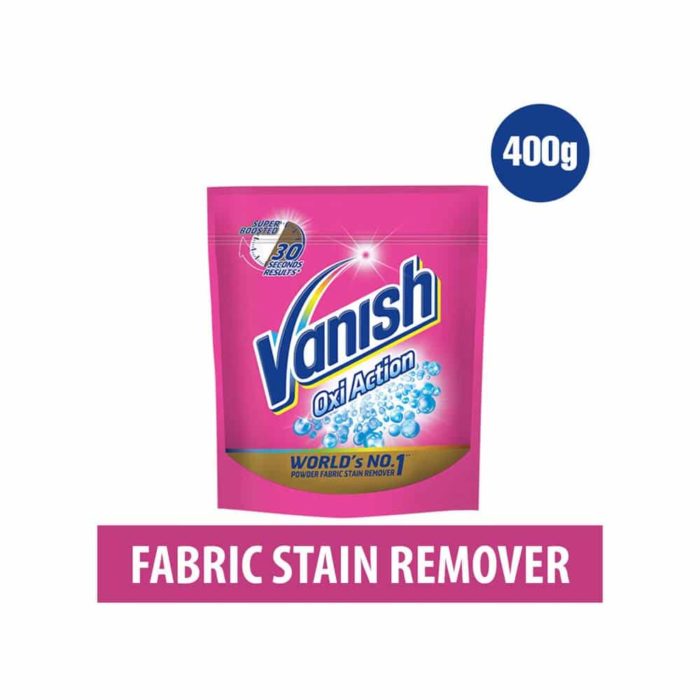 Vanish Oxi Action Powdered Stain Remover (Pouch)